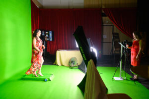 Photo booth experience at a gala